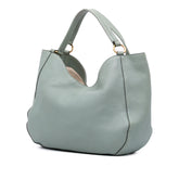 Medium Pebbled Calfskin Twill Tote
